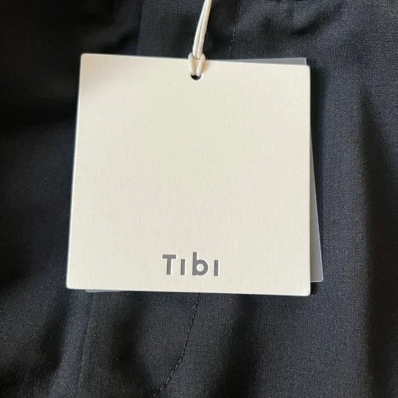 Tibi Tropical Wool Elfie Trouser with Slits - Petite - 4 - Picture 4 of 16